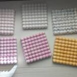 handmade gypsum bubble trays