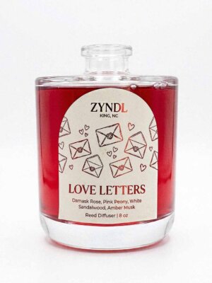 Pink peony reed diffuser