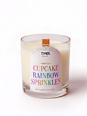 Birthday cupcake candle