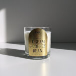 Candle with espresso coffee scent