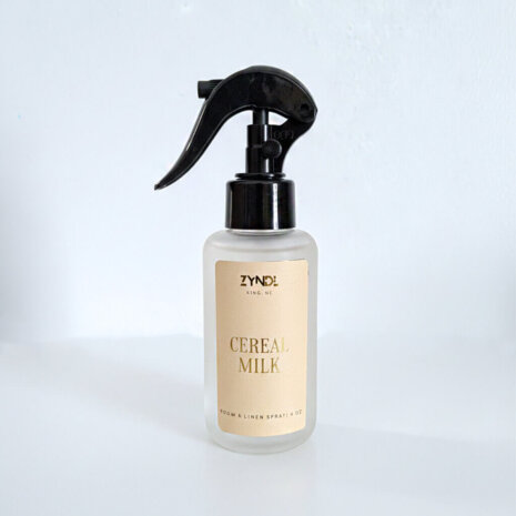 Cereal milk room spray bottle
