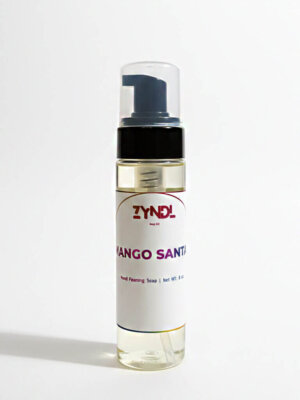 Foaming mango-scented hand soap