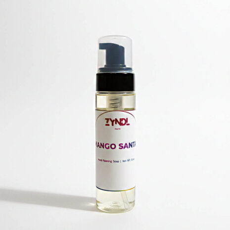 Foaming mango-scented hand soap