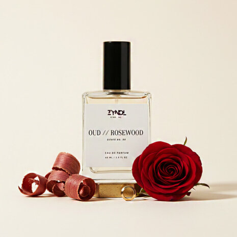 rosewood eau de parfum rosewood eau de parfum bottle with rose and curls