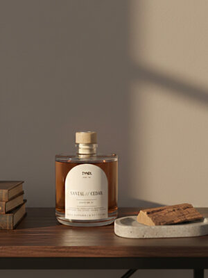 santal scented reed diffuser