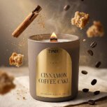 Cinnamon Coffee Cake wood wick candle