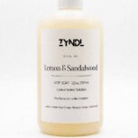 Lemon Scented Mop Soap on white background