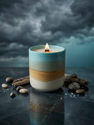 salt scented candles