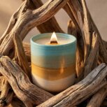 woodsy candle - Ocean Scented Candle