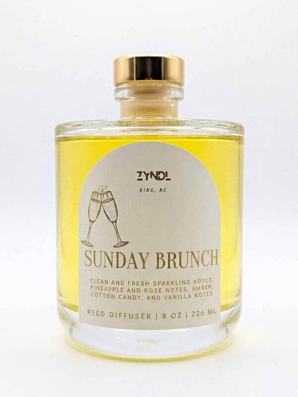 Champagne reed diffuser