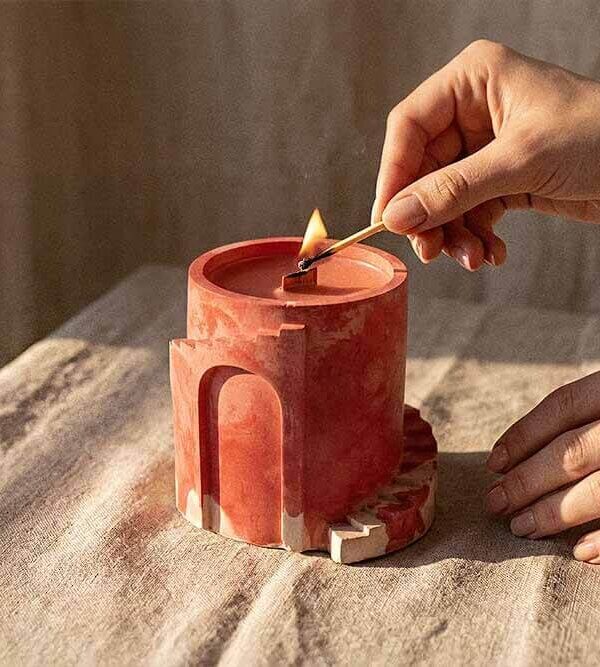 Woodsy ginger scented candle Woodsy ginger scented candle